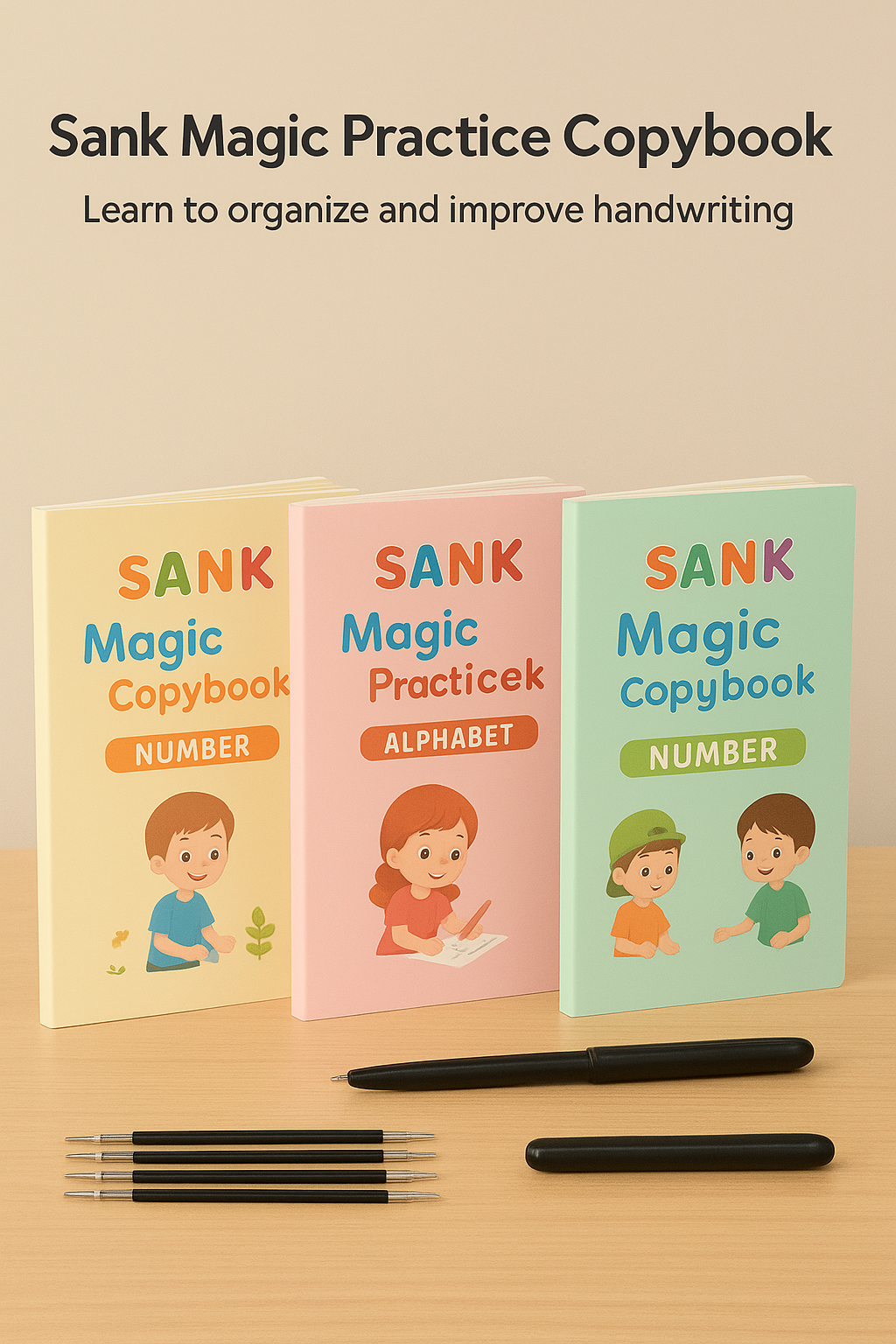 Sank Magic Practice Copybook