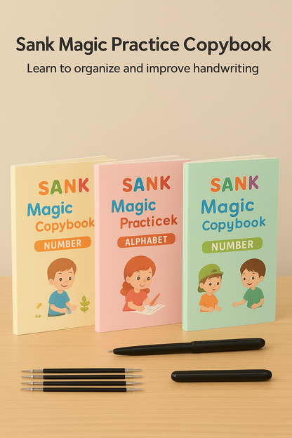 Sank Magic Practice Copybook